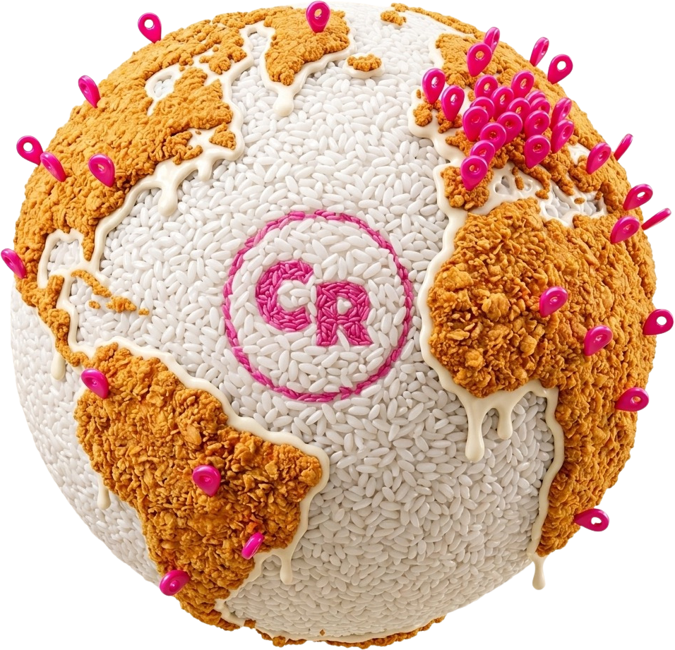 La planète Crousty Rice : riz, poulet croustillant et sauces maison — bientôt partout