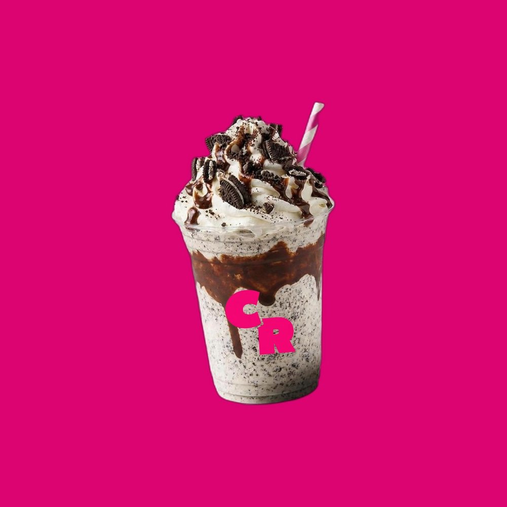 Milkshake Crousty Rice avec chantilly et toppings