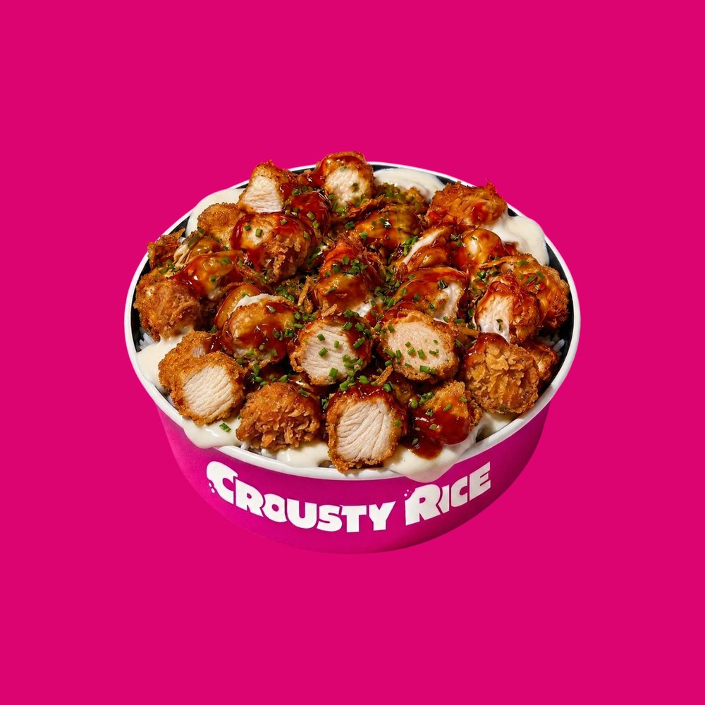 Crousty Boursin : bol Crousty Rice sauce crémeuse