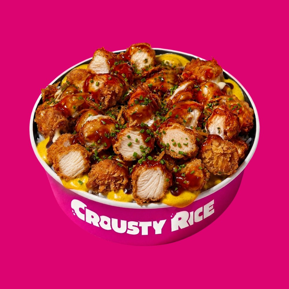 Offre Tue-Riz Crousty Rice : bol, boisson et dessert
